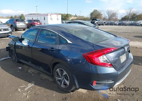 2019 Honda Civic Lx from USA, damaged, VIN 19XFC2F68KE016191